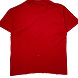 Mickey Mouse Disney Cartoon T-Shirt - XL Red Cotton