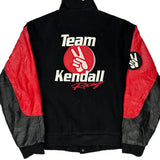 Vintage Team Kendall Racing Identity Graphic Varsity Jacket - XL Black Polyester