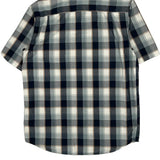 Vintage Carhartt Checked Short Sleeve Shirt - Medium White Cotton