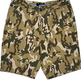 Retreat Camo Cargo Shorts - 34″ Waist Camo Cotton