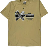 Boilermaker Football Nike T-Shirt - Medium Beige Cotton