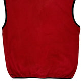 The North Face Fleece Gilet - Small Red Polyester