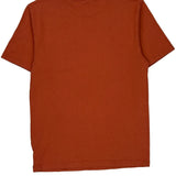 Carhartt T-Shirt - Small Orange Cotton