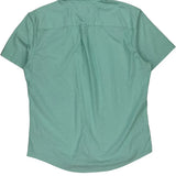 Tommy Hilfiger Short Sleeve Shirt - XL Green Cotton