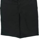 Dickies Chino Shorts - 30W 10L Black Cotton Blend