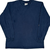 Golf Nike Long Sleeve T-Shirt - Large Navy Cotton