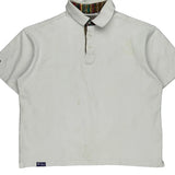 Vintage Coogi Polo Shirt - Large White Cotton