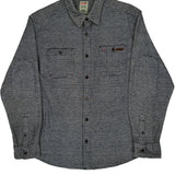 Dickies Striped Shirt - XL Blue Cotton