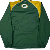 Packers Nfl Football Windbreaker - Large Yellow Polyester