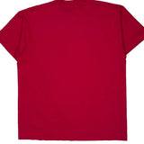 Funmc Fruit Of The Loom T-Shirt - XL Red Cotton Blend