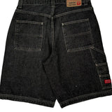 Guess Carpenter Shorts - 34W 12L Black Cotton