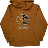 Age 6 Timberland Hoodie - Small Brown Cotton
