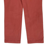 Tommy Hilfiger Slim Fit Chinos - 34W 30L Red Cotton