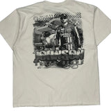 Chase Authentics Nascar T-Shirt - XL White Cotton