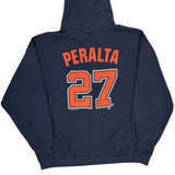 Detroit Tigers Mlb Hoodie - XL Navy Cotton