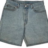 Levis Denim Shorts - 34W 10L Light Wash Cotton