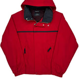 Vintage Nautica Windbreaker - Small Red Nylon