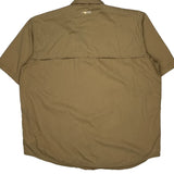 Carhartt Short Sleeve Shirt - 2XL Khaki Polyester