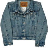 Age 3-4 Levis Denim Jacket - XS Blue Cotton