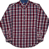 Tommy Hilfiger Checked Shirt - XL Blue Cotton