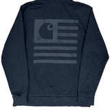 Carhartt Hoodie - Medium Navy Cotton