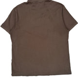 Lacoste Polo Shirt - XL Brown Cotton