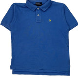 Age 7 Polo By Ralph Lauren Polo Shirt - Small Blue Cotton