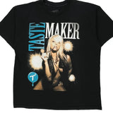 Taste Maker Tits Graphic T-Shirt - XL Black Cotton