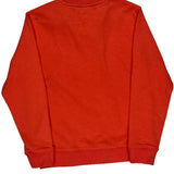 Tommy Hilfiger 1/4 Zip - Small Orange Cotton