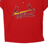 St. Louis Cardinals Russell Athletic MLB T-Shirt - XL Red Cotton