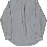 Ralph Lauren Striped Shirt - Large Blue Cotton