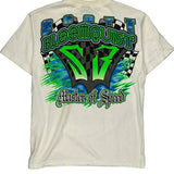 Made In USA Arizona Jeans Graphic T-Shirt - Medium White Cotton