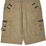Southpole Cargo Shorts - 38W 13L Beige Cotton