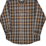 Carhartt Checked Flannel Shirt - XL Brown Cotton