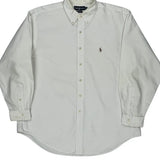 Ralph Lauren Shirt - XL White Cotton
