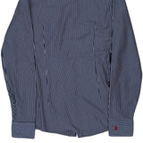 Polo By Ralph Lauren Striped Shirt - Large Blue Cotton