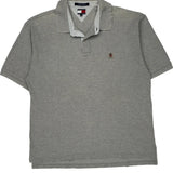 Tommy Hilfiger Polo Shirt - 2XL Gray Cotton