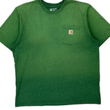 Carhartt T-Shirt - XL Green Cotton