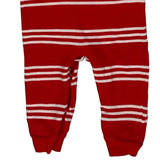 Age 9 Months Ralph Lauren Striped Overalls - 3XS Red Cotton