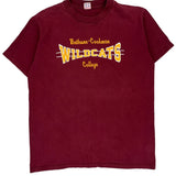 Bethune-Cookman Wildcats Champion Single Stitch T-Shirt - Large Burgundy Cotton