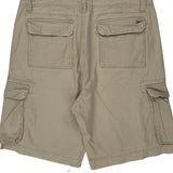 Guess Cargo Shorts - 40W 11L Beige Cotton