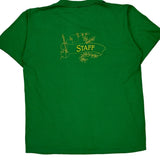 Hudson River Revival Jerzees Single Stitch T-Shirt - XL Green Cotton Blend