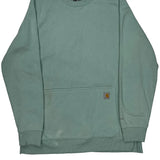 Carhartt Force Carhartt Sweatshirt - Medium Green Cotton