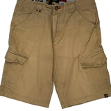 Lost Cargo Shorts - 33W 12L Beige Cotton