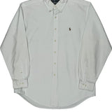Ralph Lauren Shirt - Large White Cotton