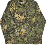 Jerzees Long Sleeve T-Shirt - XL Camo Polyester