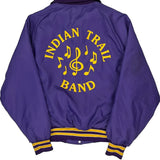 Indian Trail Band Holloway College Varsity Jacket - Medium Purple Polyester