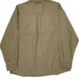 Dickies Shirt - 2XL Khaki Cotton Blend