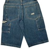 Levis Cargo Denim Shorts - 28W UK 8 Blue Denim