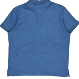 Custom Slim Fit Polo By Ralph Lauren Polo Shirt - XL Blue Cotton